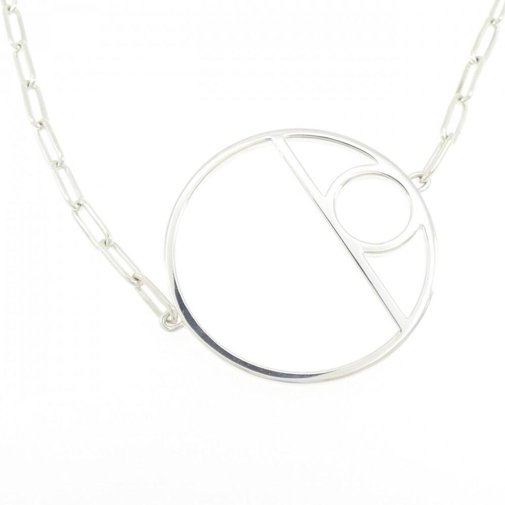 HERMES Silver Necklace